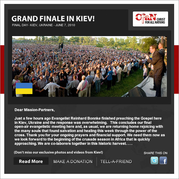 Grand Finale in Kiev, Ukraine!